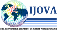 The International Journal of Volunteer Administration - Logo